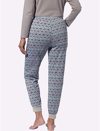 Pantalon de pyjama jersey fin - taille standard - moda vilona