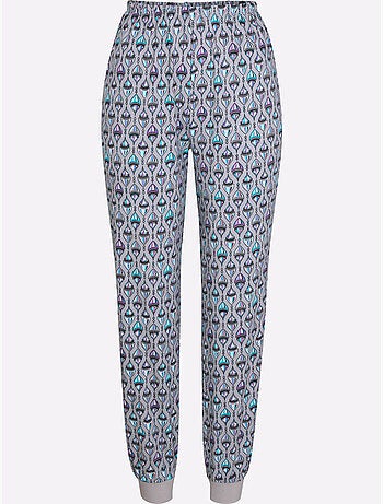 Pantalon de pyjama jersey fin - taille standard - moda vilona