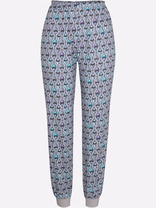 Pantalon de pyjama jersey fin - taille standard - moda vilona - Kiabi Pantalon de pyjama jersey fin - taille standard - moda vilona - Kiabi