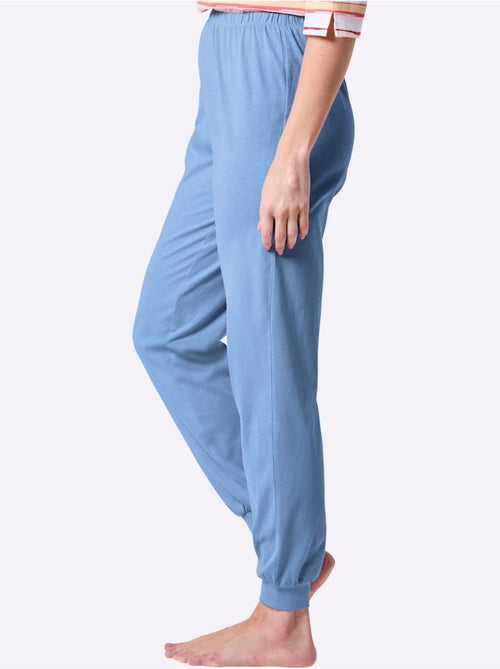 Pantalon de pyjama jersey fin - taille standard - witt - Kiabi Pantalon de pyjama jersey fin - taille standard - witt - Kiabi