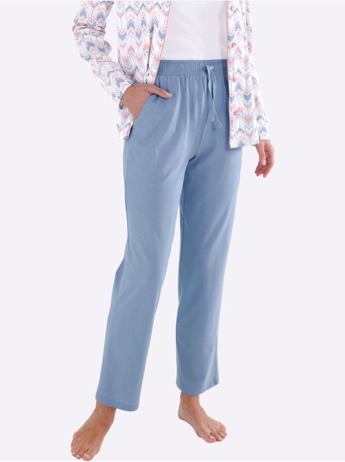 Pantalon de pyjama jersey fin - taille standard - witt - Kiabi Pantalon de pyjama jersey fin - taille standard - witt - Kiabi