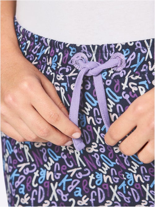 Pantalon De Pyjama Jersey Fin - Taille Standard - Witt - Kiabi Pantalon De Pyjama Jersey Fin - Taille Standard - Witt - Kiabi
