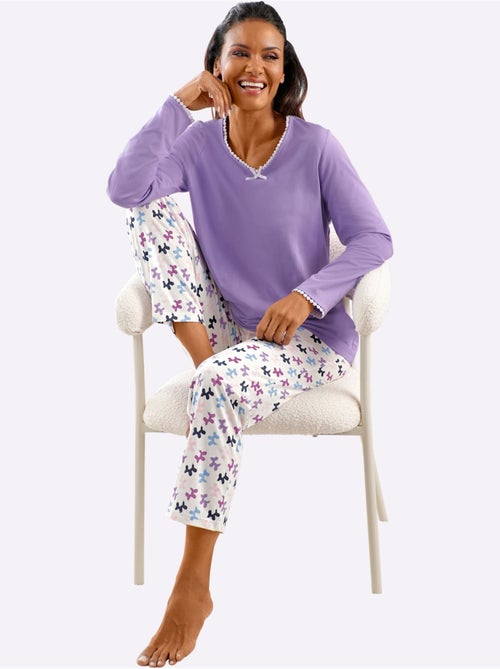 Pantalon De Pyjama Jersey Fin - Taille Standard - Witt - Kiabi Pantalon De Pyjama Jersey Fin - Taille Standard - Witt - Kiabi