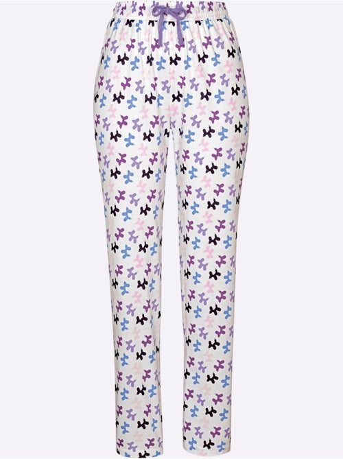 Pantalon De Pyjama Jersey Fin - Taille Standard - Witt - Kiabi Pantalon De Pyjama Jersey Fin - Taille Standard - Witt - Kiabi
