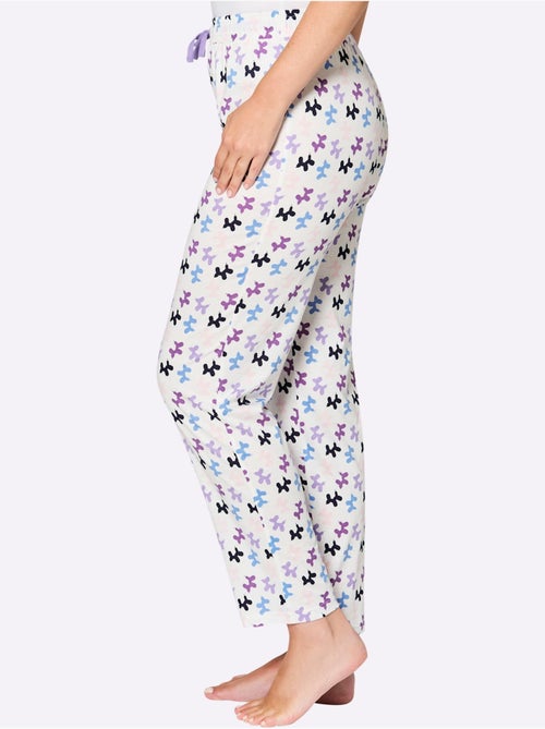 Pantalon De Pyjama Jersey Fin - Taille Standard - Witt - Kiabi Pantalon De Pyjama Jersey Fin - Taille Standard - Witt - Kiabi