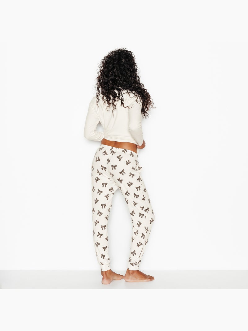 Pantalon de pyjama jolisa - rougegorge lingerie Blanc Multicolore - Kiabi