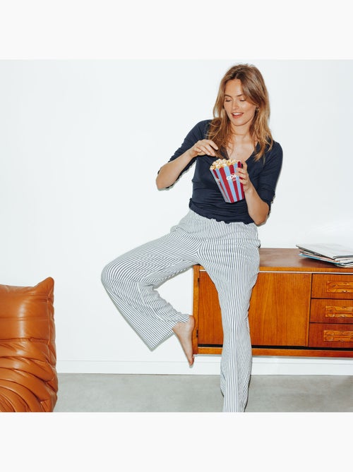Pantalon de pyjama jolisa - rougegorge lingerie - Kiabi Pantalon de pyjama jolisa - rougegorge lingerie - Kiabi
