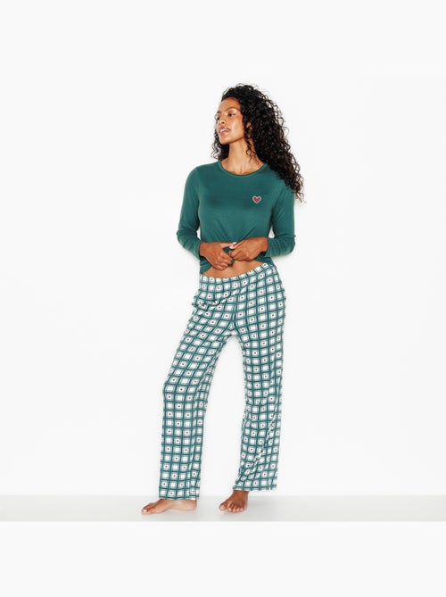Pantalon de pyjama jolisa - rougegorge lingerie - Kiabi Pantalon de pyjama jolisa - rougegorge lingerie - Kiabi