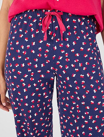 Pantalon de pyjama pur coton peigné - Damart