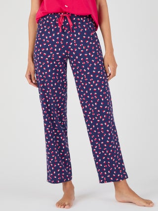 Pantalon de pyjama pur coton peigné - Damart