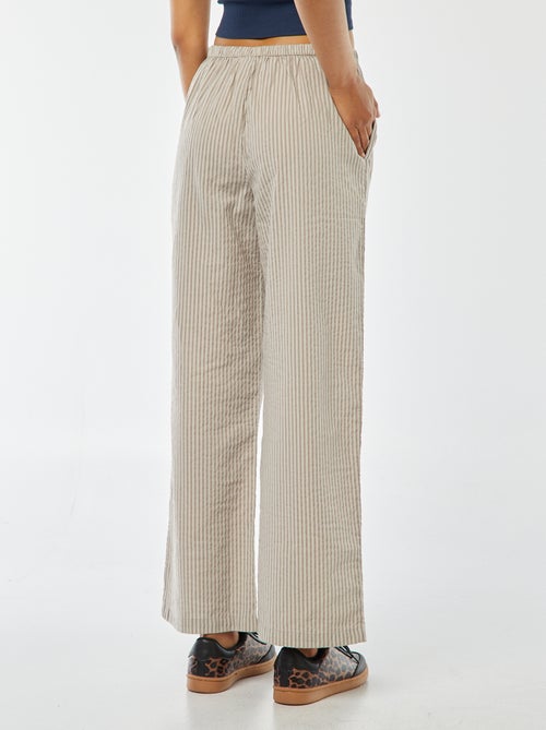 Pantalon de pyjama rayé - Kiabi