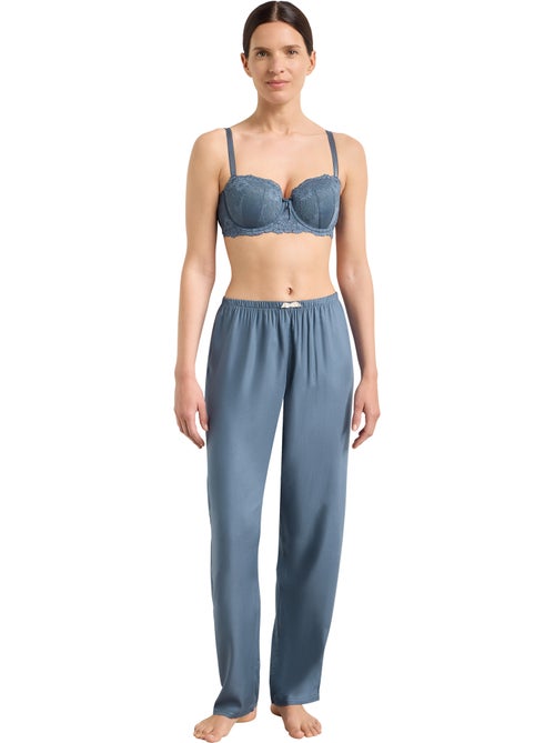 Pantalon de pyjama Slow Days Fresh Vibes - Kiabi Pantalon de pyjama Slow Days Fresh Vibes - Kiabi