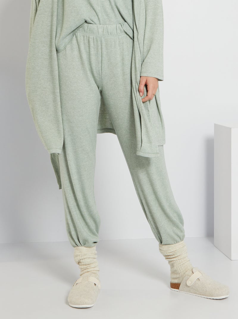 Pantalon de pyjama vert - Kiabi