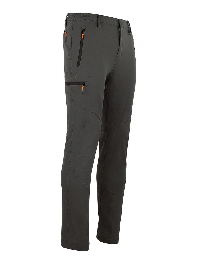 Pantalon de randonnée   CEBOR - PEAK MOUNTAIN Gris - Kiabi