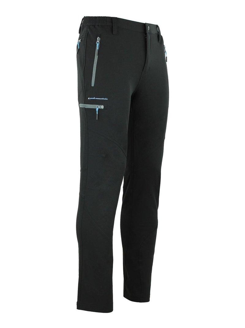 Pantalon de randonnée   CEBOR - PEAK MOUNTAIN Noir Noir - Kiabi