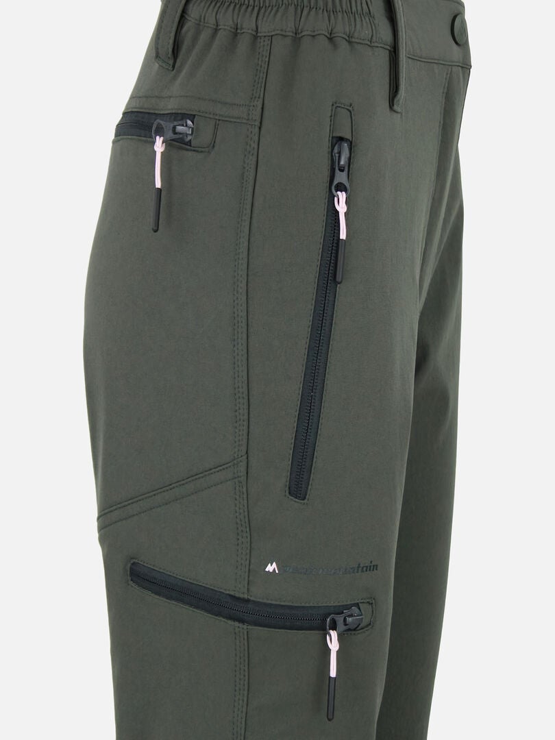 Pantalon De Randonnée Femme COLUMBIA Titanium - Taille 8 (W32/L31) - Couleur Kaki/Vert - Occasion Très Bon État