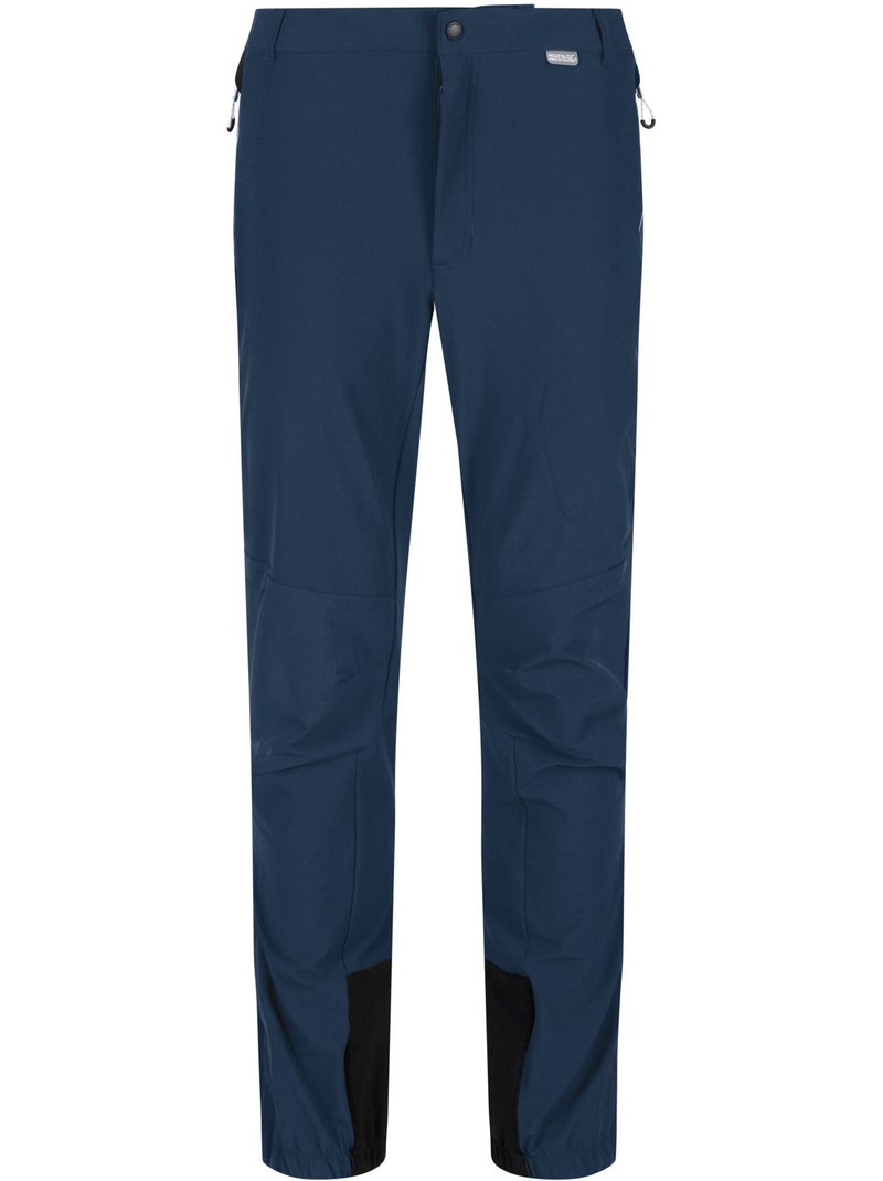 Pantalon de randonnée mountain - regatta Gris Noir Noir - Kiabi