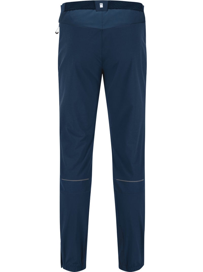 Pantalon de randonnée mountain - regatta Gris Noir Noir - Kiabi