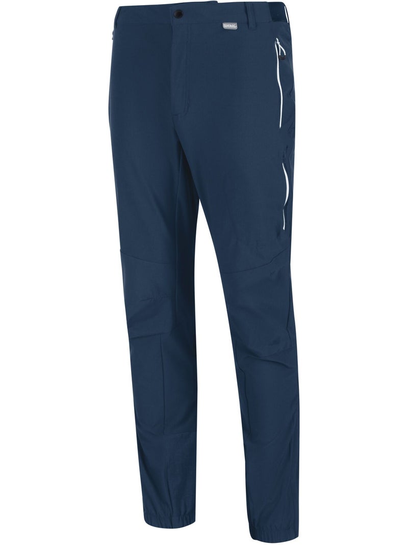 Pantalon de randonnée mountain - regatta Gris Noir Noir - Kiabi