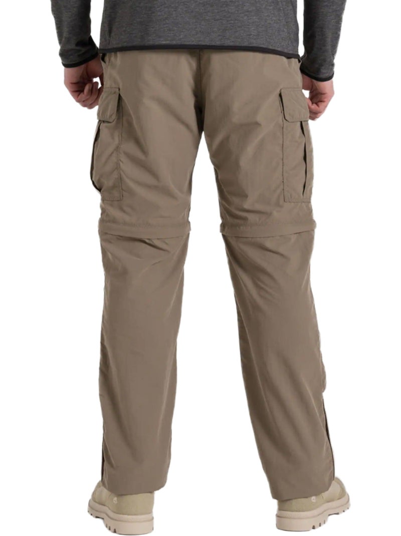 Pantalon de randonnée uni 2-en-1 - craghoppers Beige - Kiabi