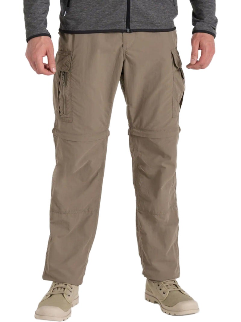 Pantalon de randonnée uni 2-en-1 - craghoppers Beige - Kiabi