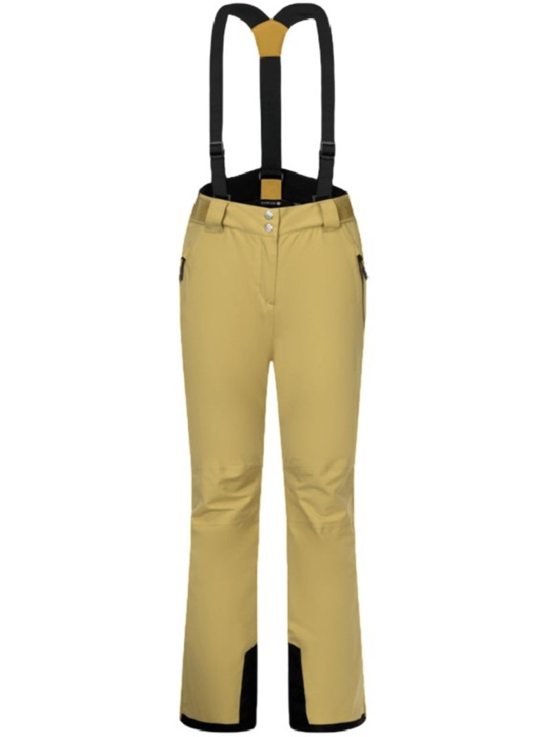 Pantalon de ski à taille et bretelles ajustables diminish - dare 2b Beige - Kiabi