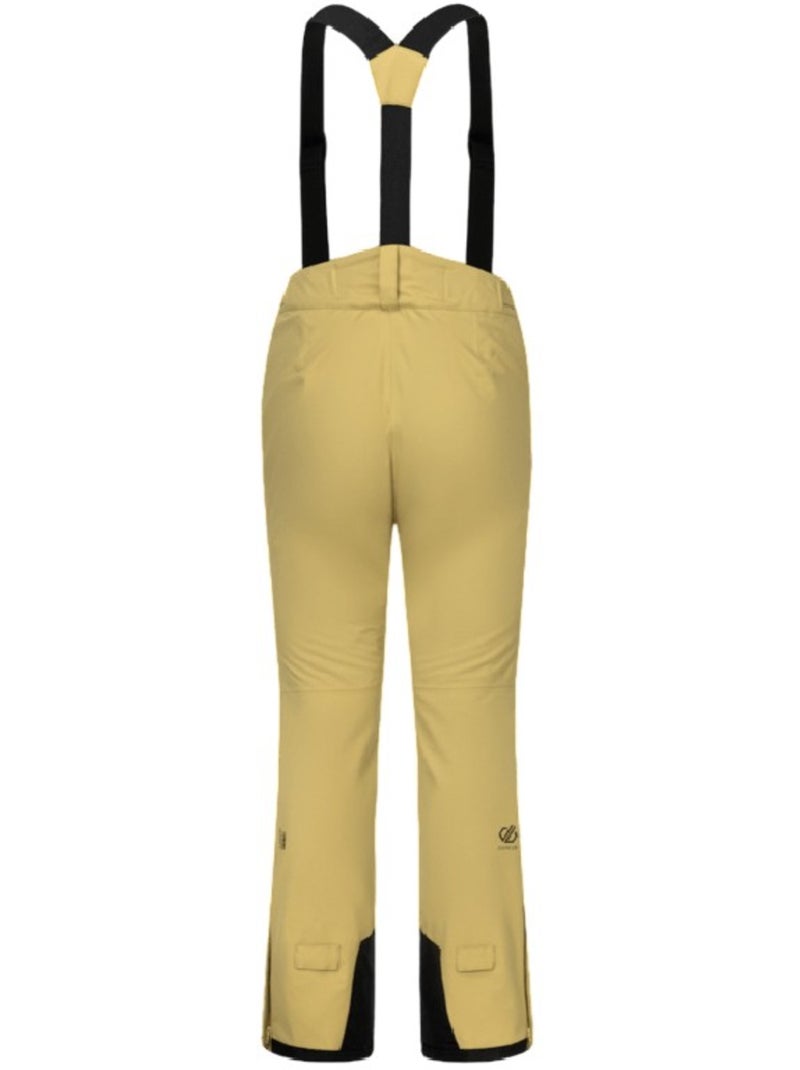 Pantalon de ski à taille et bretelles ajustables diminish - dare 2b Beige - Kiabi