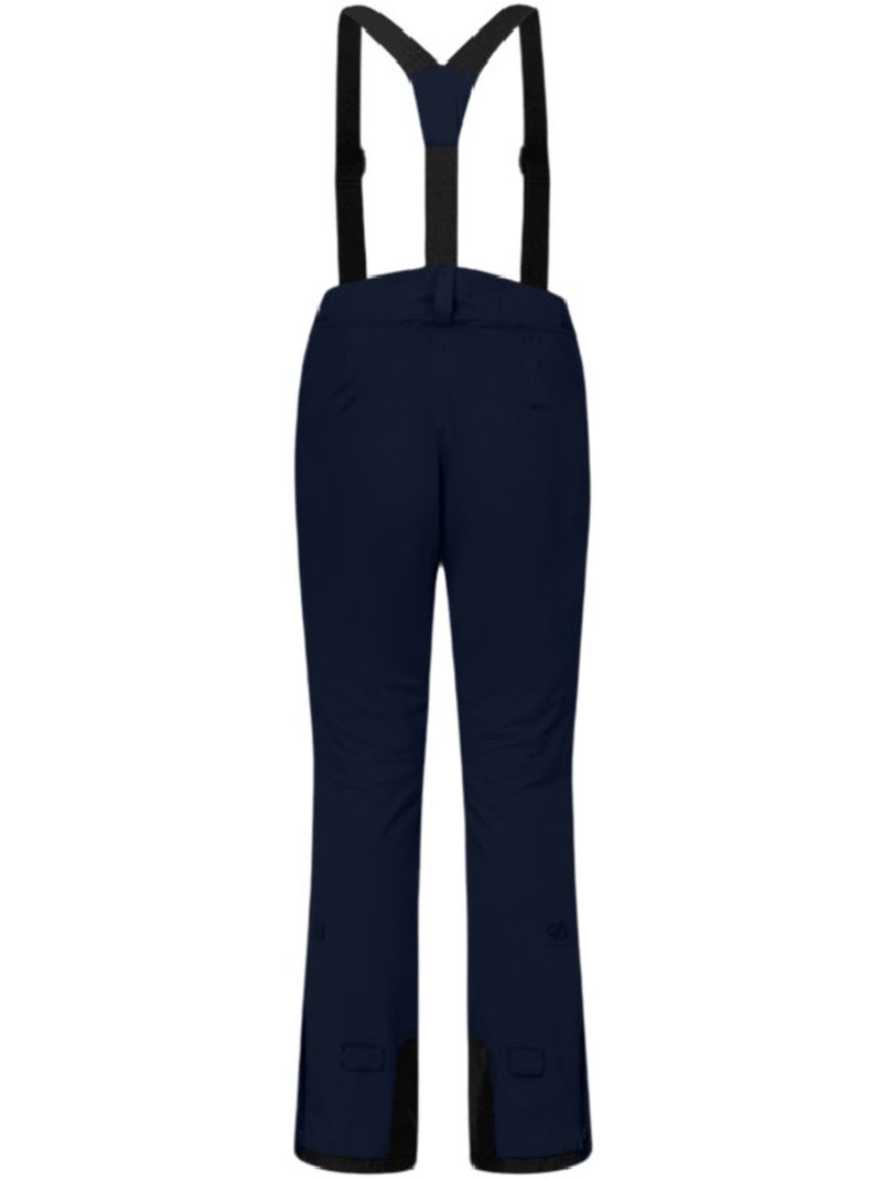 Pantalon de ski à taille et bretelles ajustables diminish - dare 2b Bleu marine - Kiabi