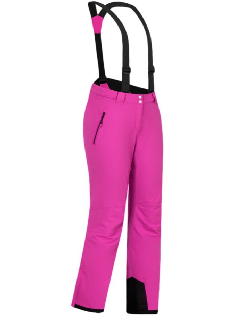 Pantalon de ski à taille et bretelles ajustables diminish - dare 2b Rose clair - Kiabi