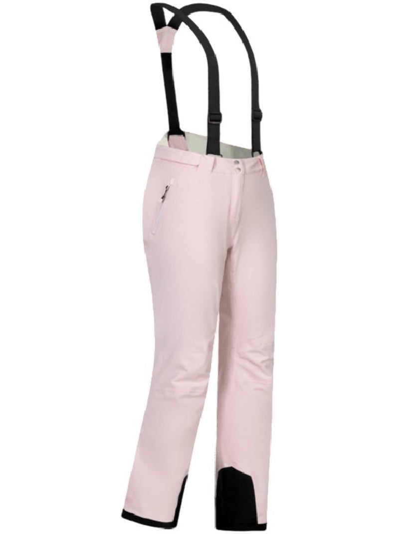 Pantalon de ski à taille et bretelles ajustables diminish - dare 2b Rose pâle - Kiabi