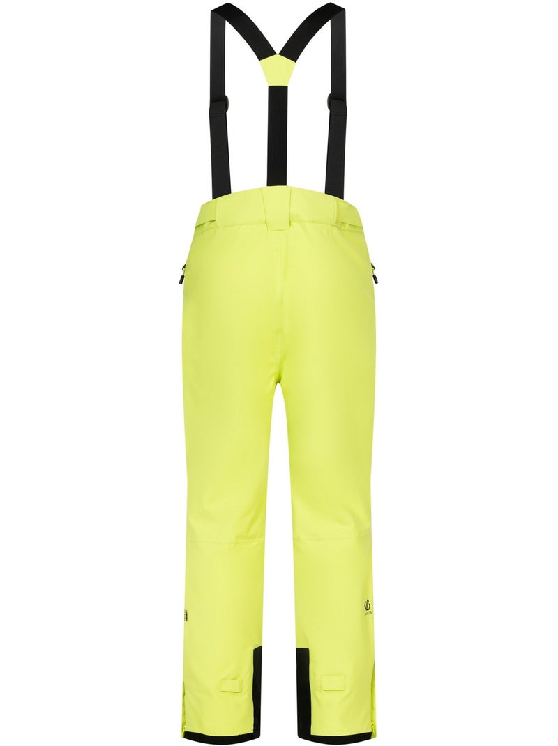 Pantalon de ski achieve - dare 2b Jaune fluo - Kiabi