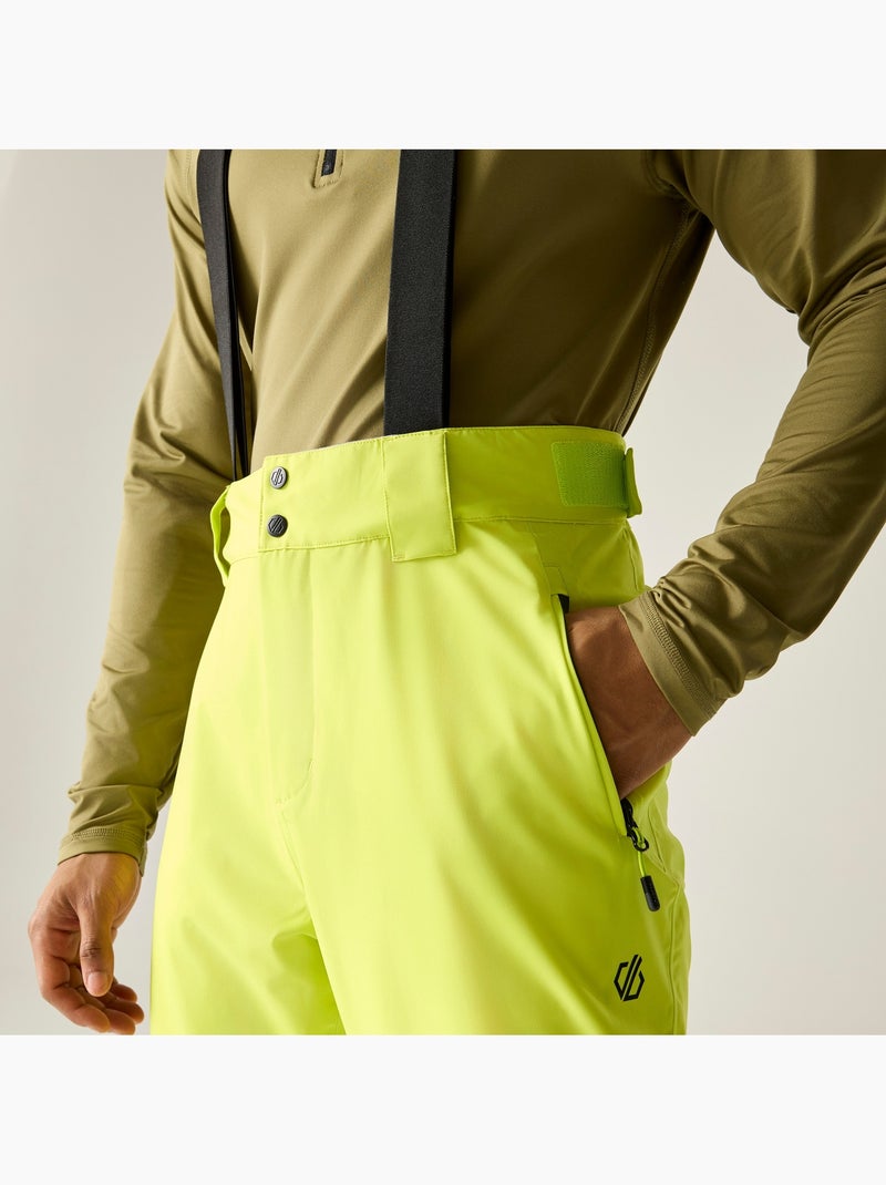 Pantalon de ski achieve - dare 2b Jaune fluo - Kiabi