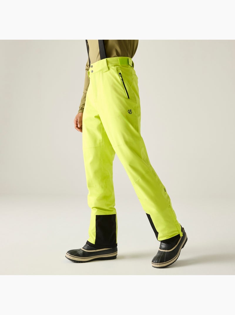 Pantalon de ski achieve - dare 2b Jaune fluo - Kiabi