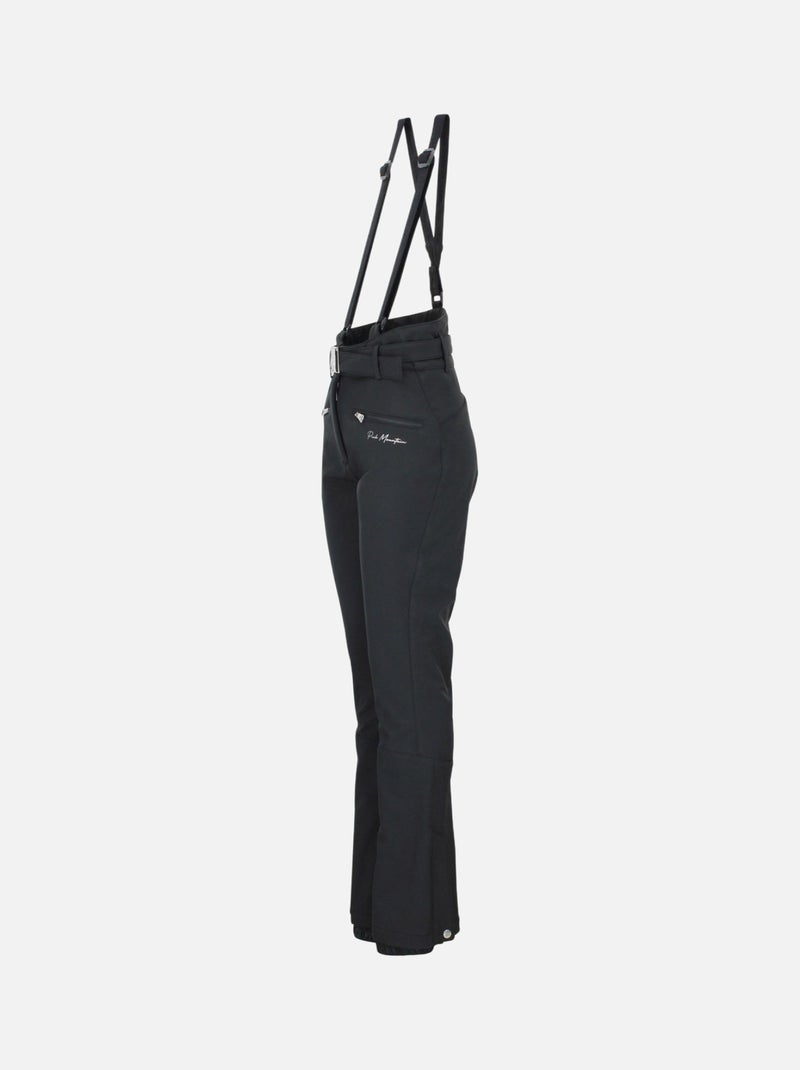 Pantalon de ski   ADAM - PEAK MOUNTAIN Noir Argenté - Kiabi