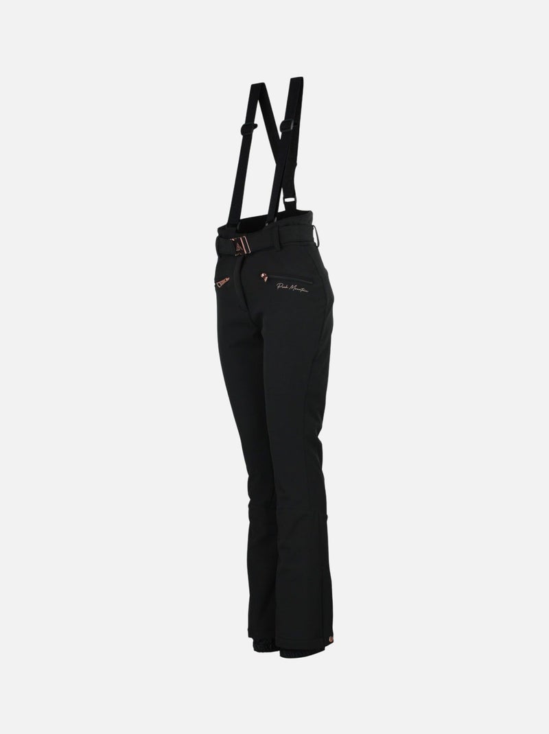 Pantalon de ski   ADAM - PEAK MOUNTAIN Noir - Kiabi