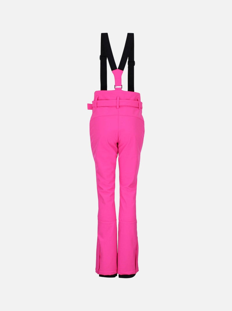 Pantalon de ski   ADAM - PEAK MOUNTAIN Rose fushia - Kiabi