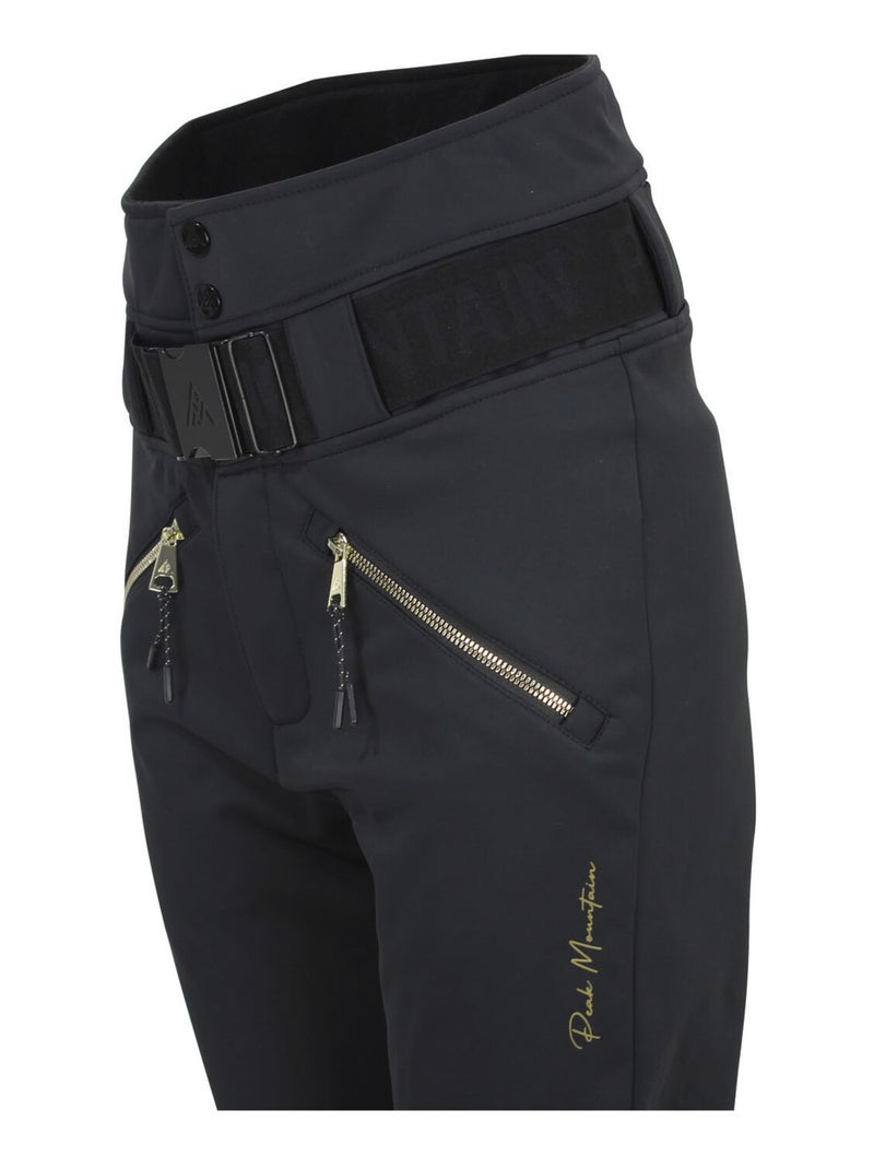 Pantalon de ski ATLAS - PEAK MOUNTAIN Noir Doré - Kiabi