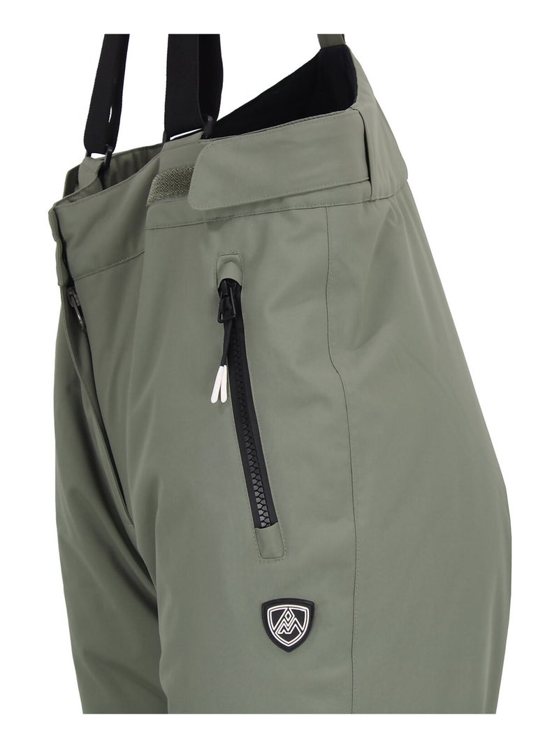 Pantalon de ski ATOZAN - PEAK MOUNTAIN Kaki - Kiabi