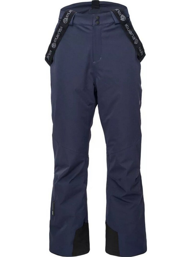 Pantalon de ski berhoff - iguana Bleu marine/Orange fluo - Kiabi