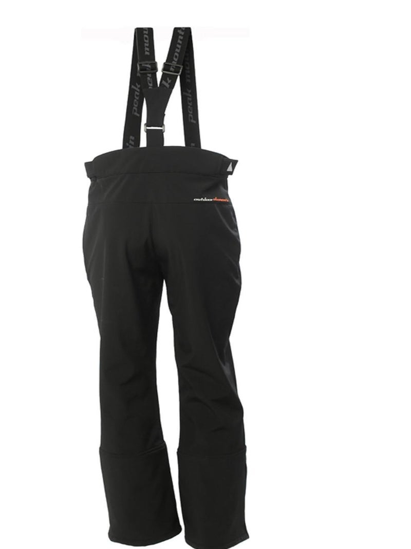 Pantalon de ski   CAPELL - PEAK MOUNTAIN Noir Noir - Kiabi