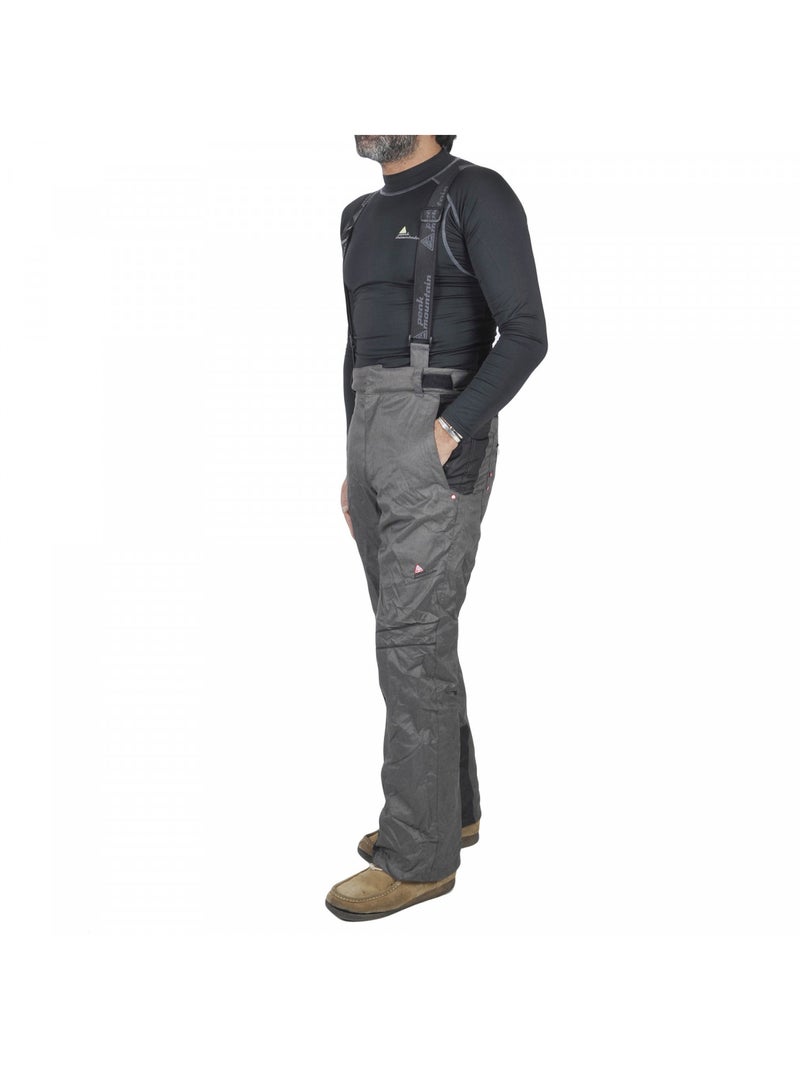 Pantalon de ski   CEBAS - PEAK MOUNTAIN gris anthracite - Kiabi