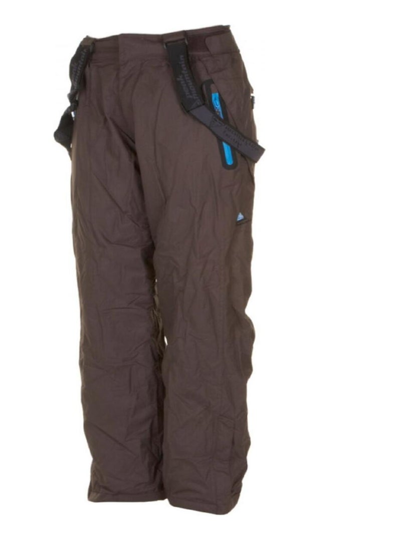 Pantalon de ski   CEDAL - PEAK MOUNTAIN Marron - Kiabi