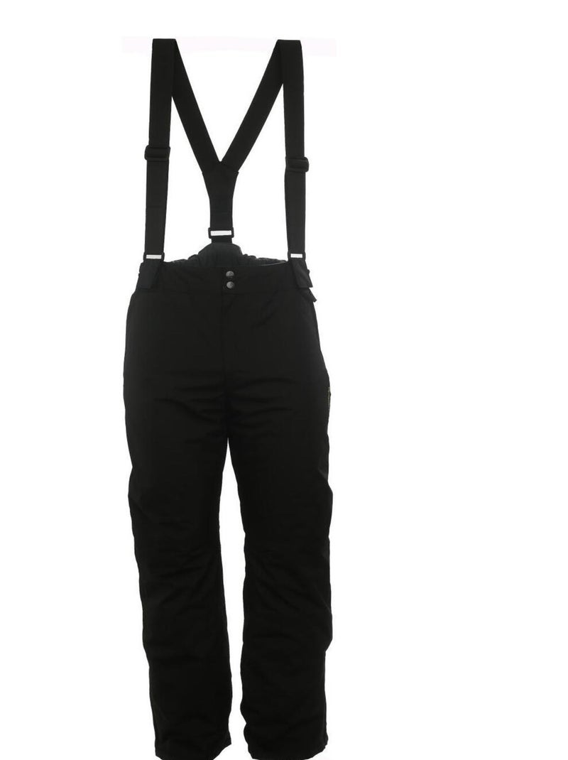 Pantalon de ski   CEMI - PEAK MOUNTAIN Noir Noir - Kiabi