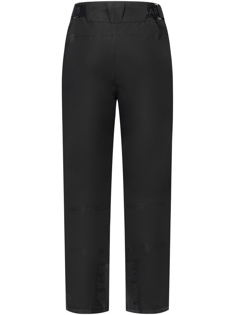 Pantalon de ski décontracté à taille élastiquée et ajustable altitude guard - dare 2b Noir - Kiabi