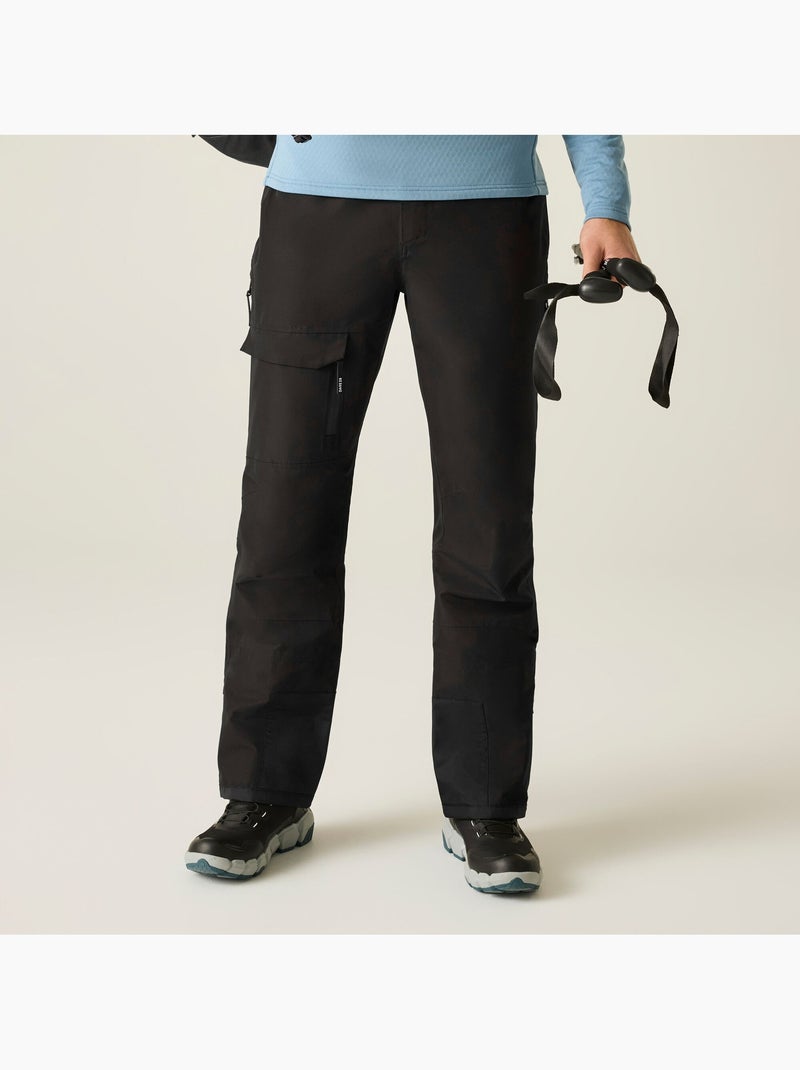 Pantalon de ski décontracté à taille élastiquée et ajustable altitude guard - dare 2b Noir - Kiabi