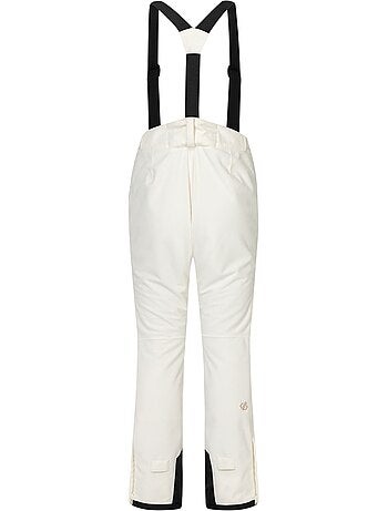 Pantalon de ski en velours côtelé à taille et bretelles ajustables diminish cord - dare 2b