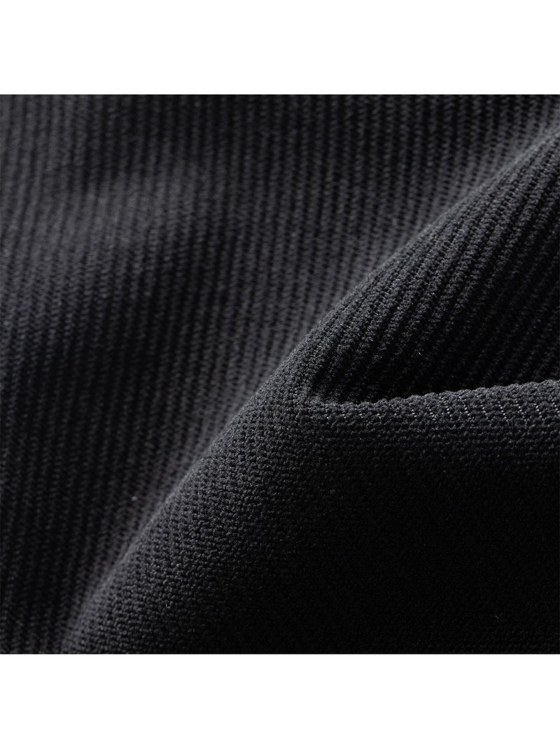 Pantalon de ski en velours côtelé à taille et bretelles ajustables diminish cord - dare 2b Noir - Kiabi