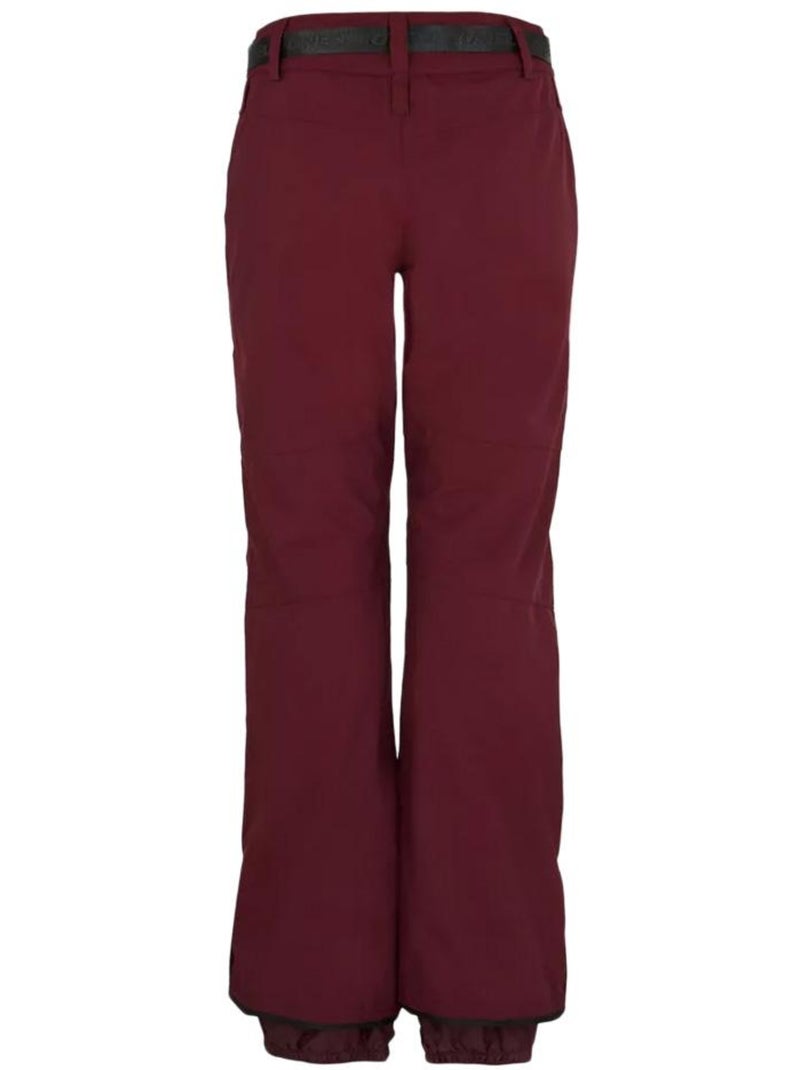 Pantalon de Ski Femme O'Neill Bordeaux - Kiabi