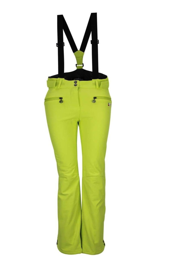 Pantalon de ski fille FAFUZZI - PEAK MOUNTAIN Vert anis - Kiabi