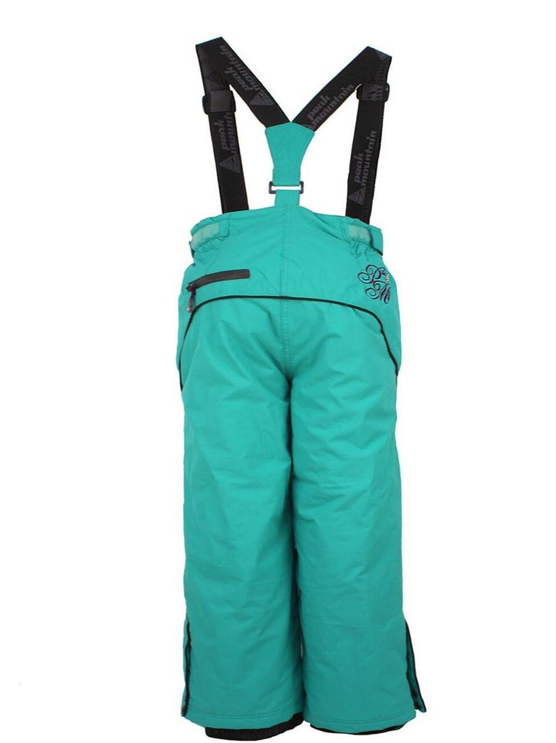 Pantalon de ski fille FAPIX - PEAK MOUNTAIN Vert - Kiabi